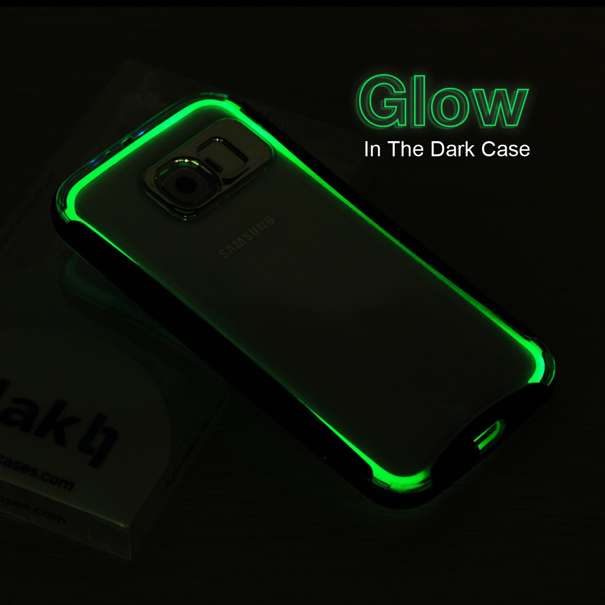 Samsung GalaxyS6 LED Case Flash Light Up Shockproof Rubber Defender